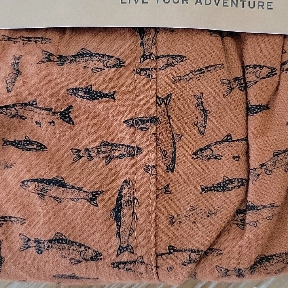 Eddie Bauer Men's 2 Piece Flannel Pajama Set In Size Small NWT